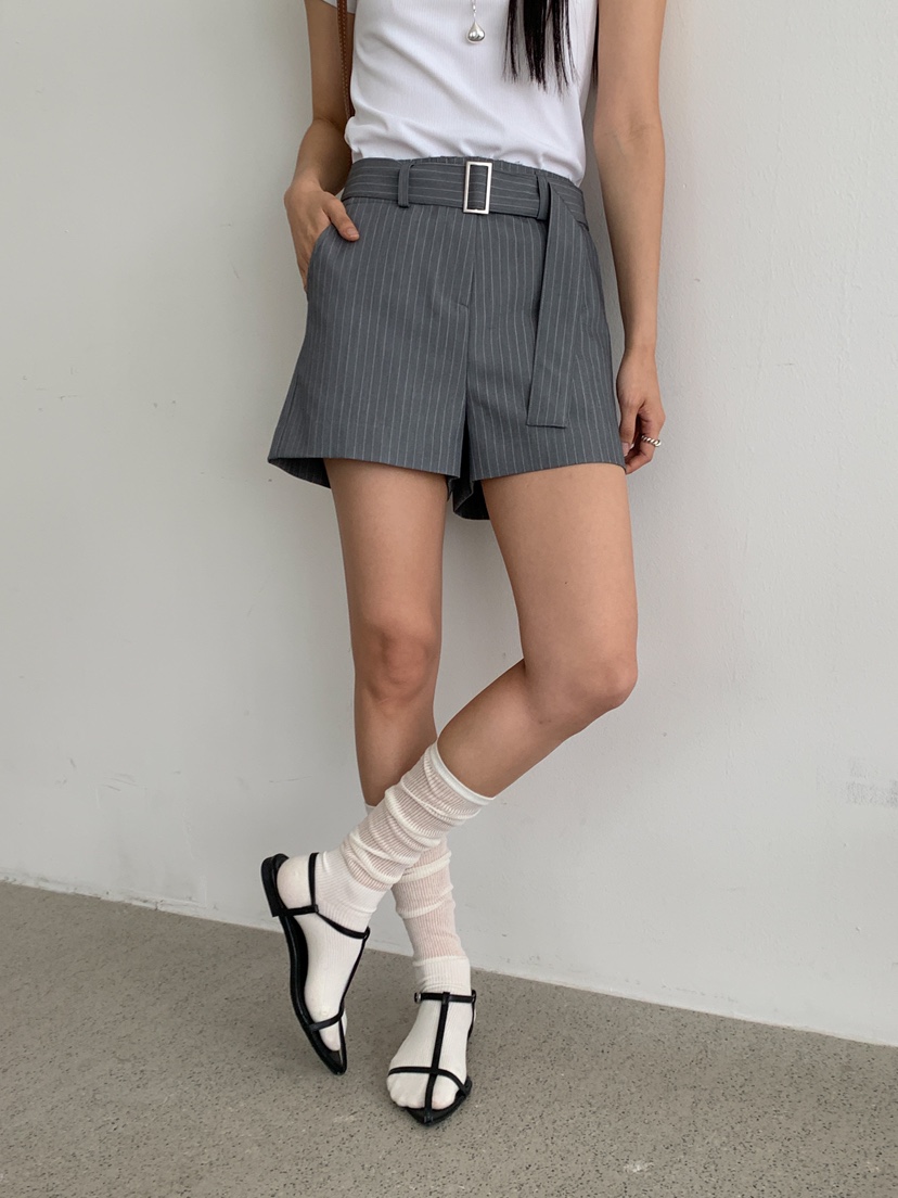 GOYOU韓國㊣直郵東大門代購女裝新款熱賣25春夏休閑時尚短褲de goyou短褲