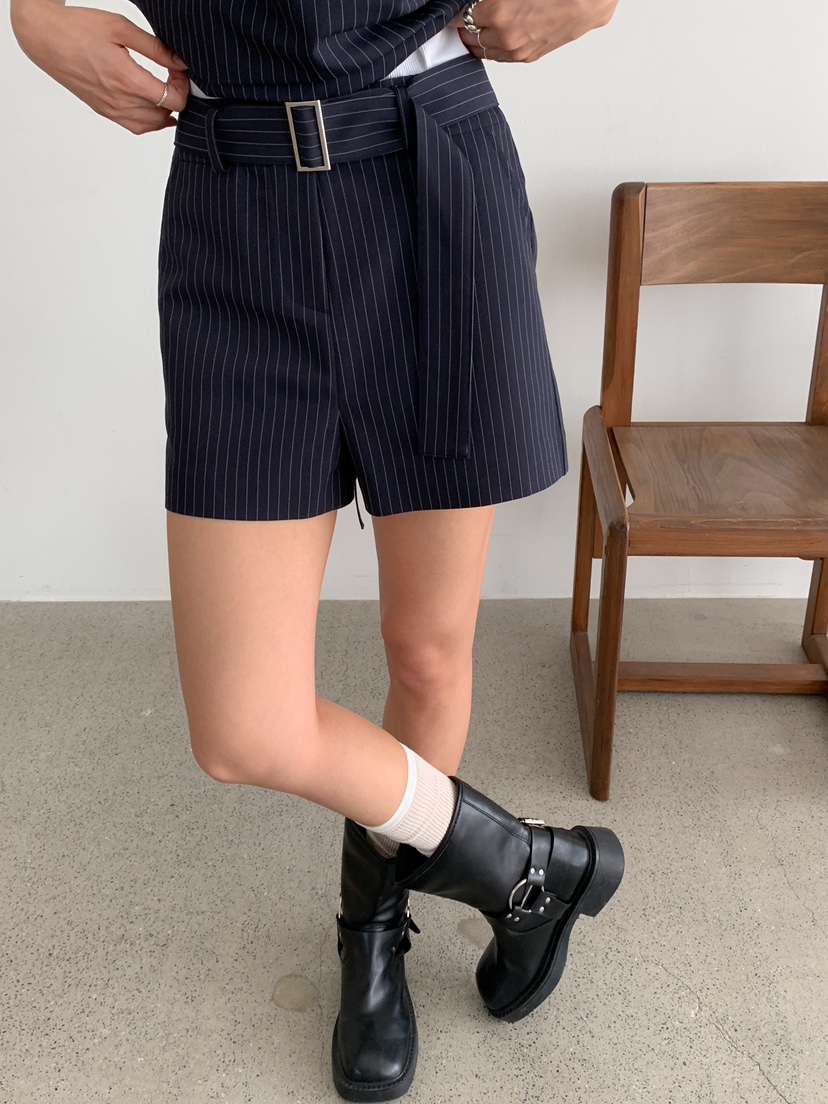 GOYOU韓國㊣直郵東大門代購女裝新款熱賣25春夏休閑時尚短褲de goyou短褲圖色2