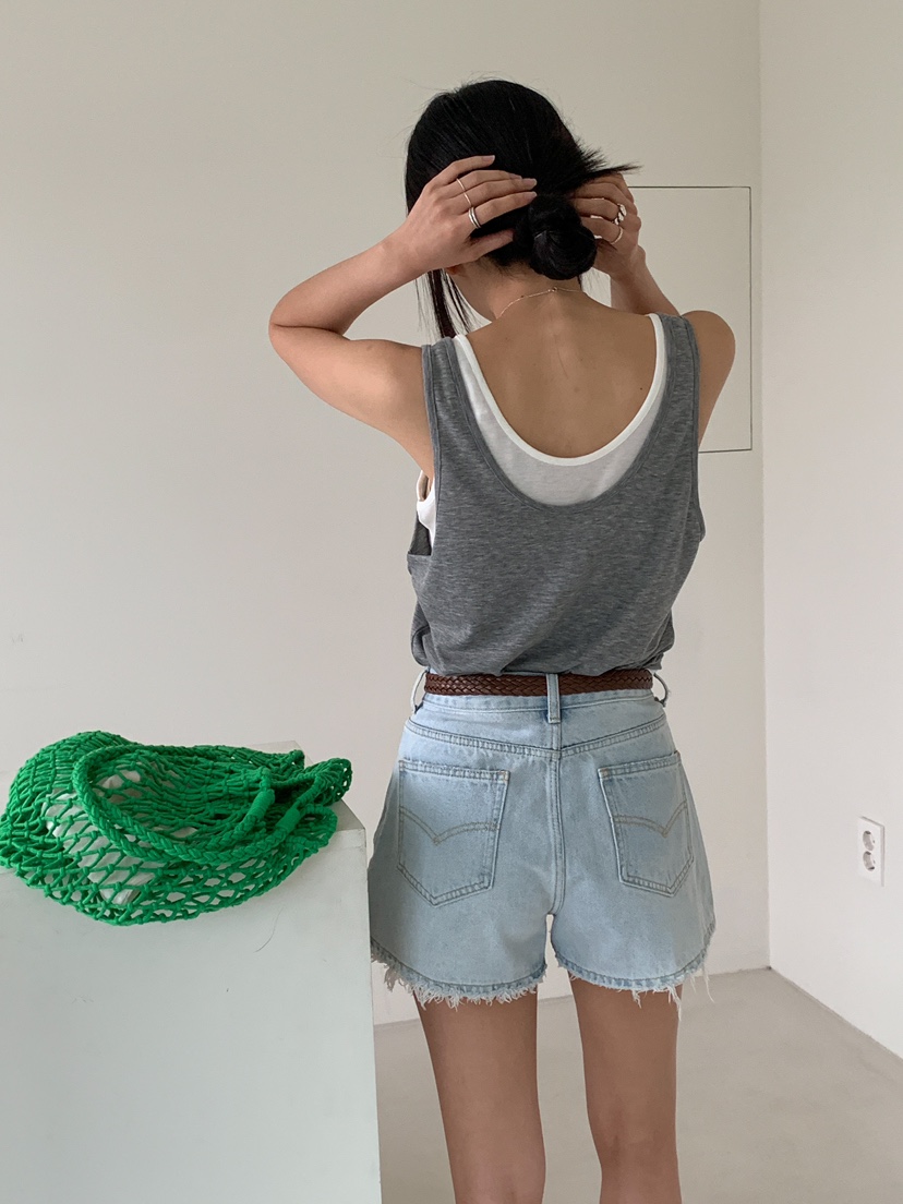 MILLIMETER韓國代購女士新款休閑25春夏職業人氣真品吊帶背心MILLIMETER吊帶/背心
