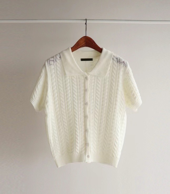 KNITPIA-니트피아-T韓國直郵女士新品真品休閑25春夏針織衫TWELVE-OT針織衫圖色3
