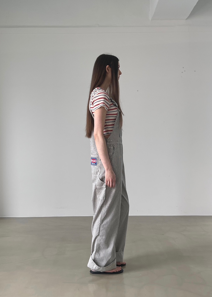 ANOTHER AVENUE韓國代購女裝新款熱賣時尚25春夏休閑背帶褲ANOTHER AVENUE背帶褲