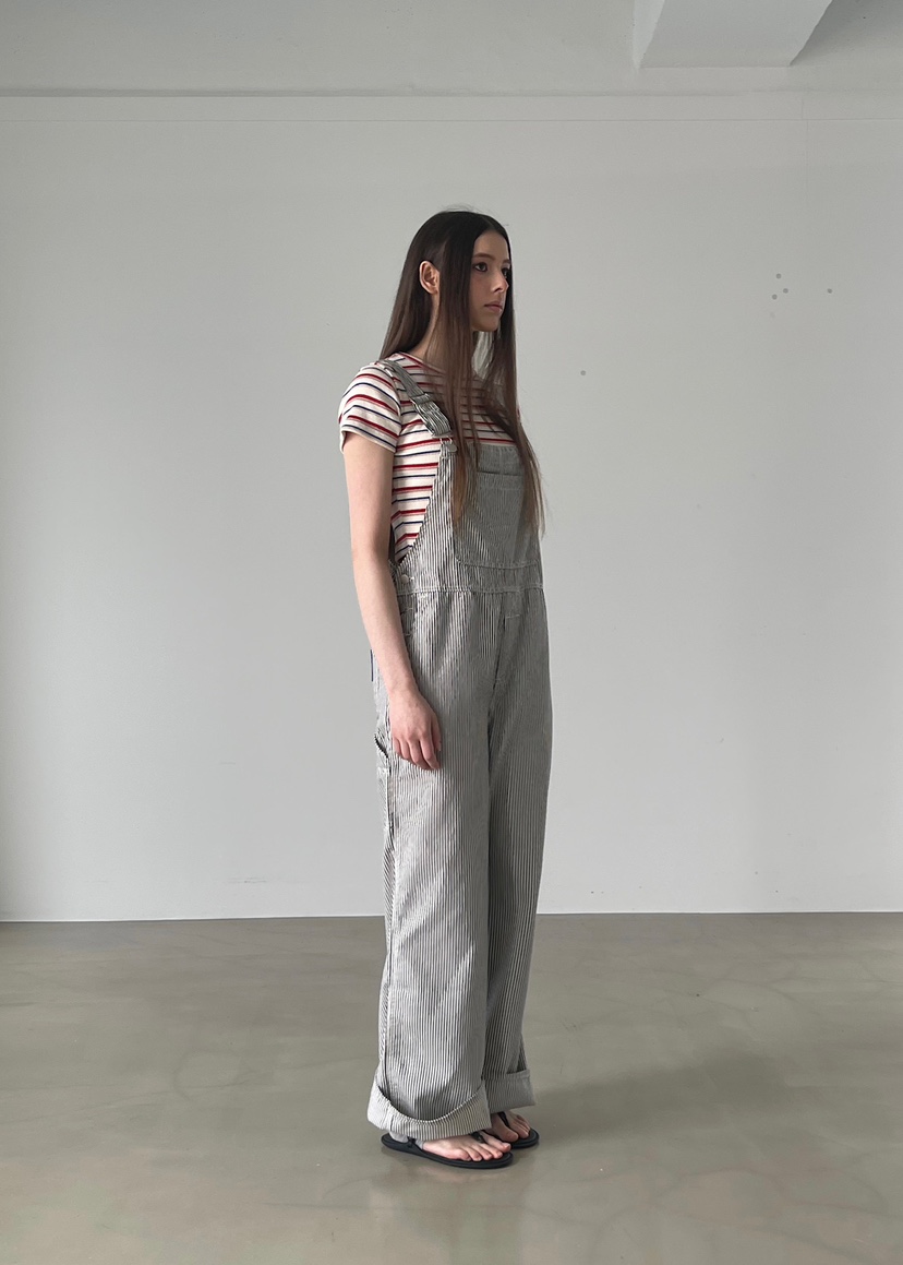 ANOTHER AVENUE韓國代購女裝新款熱賣時尚25春夏休閑背帶褲ANOTHER AVENUE背帶褲