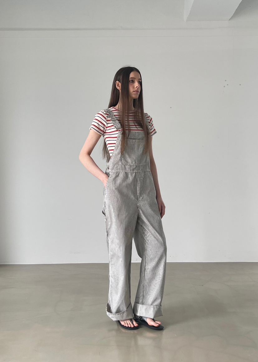 ANOTHER AVENUE韓國代購女裝新款熱賣時尚25春夏休閑背帶褲ANOTHER AVENUE背帶褲
