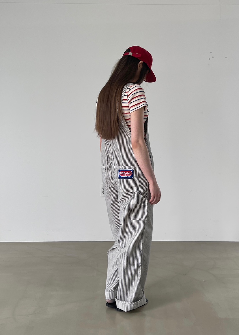 ANOTHER AVENUE韓國代購女裝新款熱賣時尚25春夏休閑背帶褲ANOTHER AVENUE背帶褲