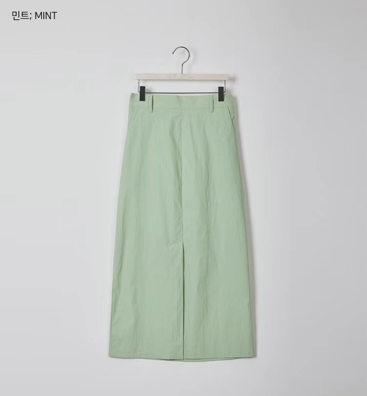 ALLU韓國㊣直郵東大門代購女裝新品時尚推薦熱賣人氣25春夏長裙ALLU長裙圖色2