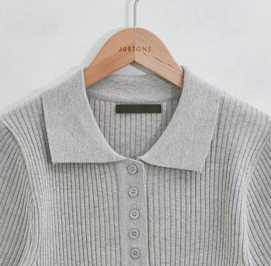 KNITPIA-니트피아-T韓國直郵㊣東大門實拍女裝新品推薦針織衫TWELVE-OT針織衫