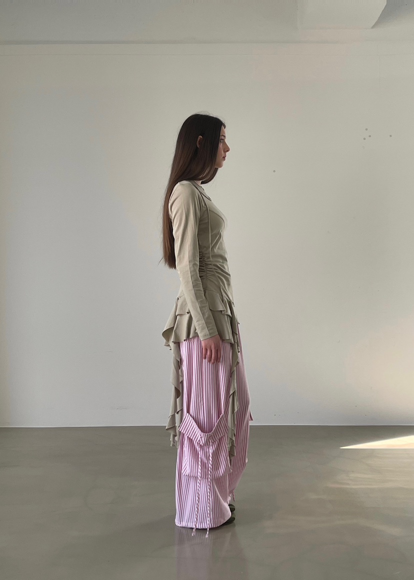 ANOTHER AVENUE韓國直郵㊣女裝新款時尚休閑推薦休閑褲口袋ANOTHER AVENUE休閑褲