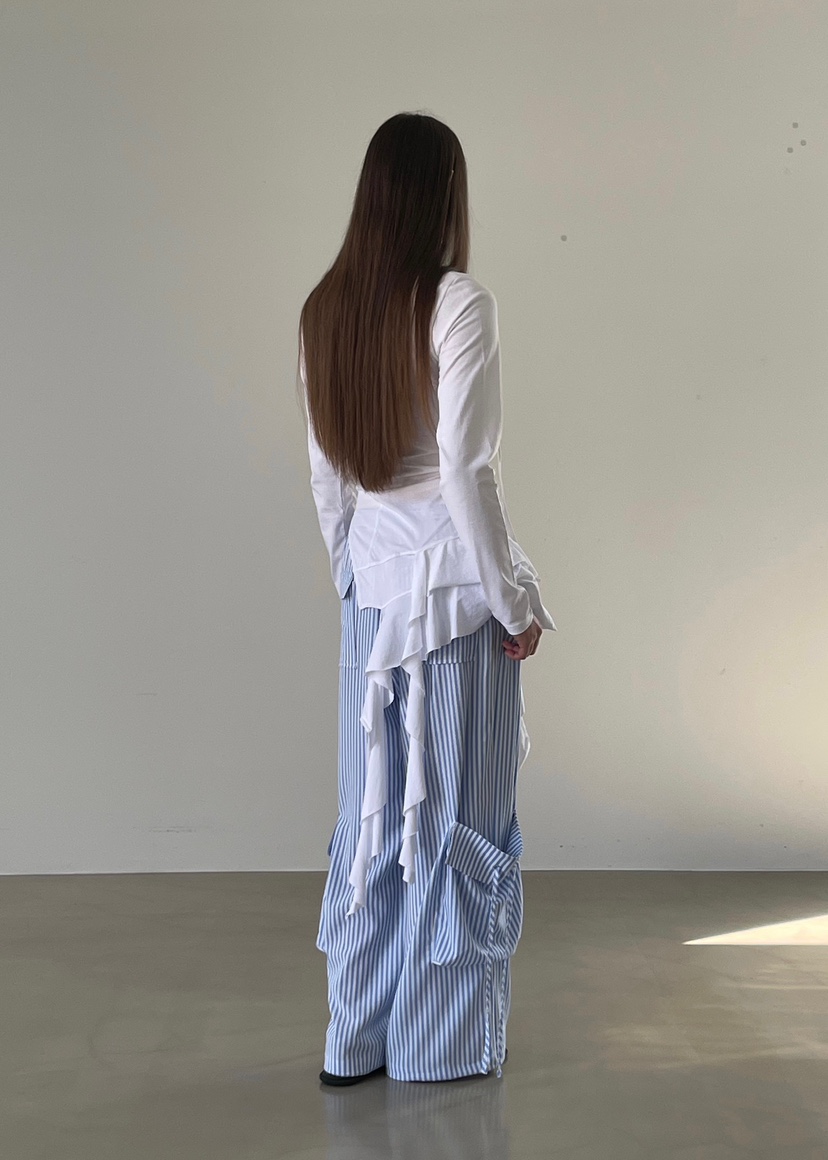 ANOTHER AVENUE韓國直郵㊣女裝新款時尚休閑推薦休閑褲口袋ANOTHER AVENUE休閑褲