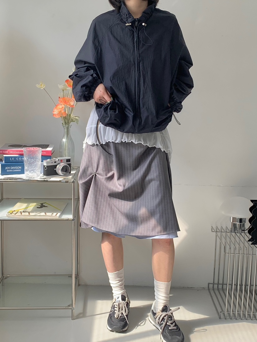 BEFORE SUNRISE韓國直郵㊣女裝新品休閑推薦人氣熱賣夾克透明BEFORE SUNRISE夾克
