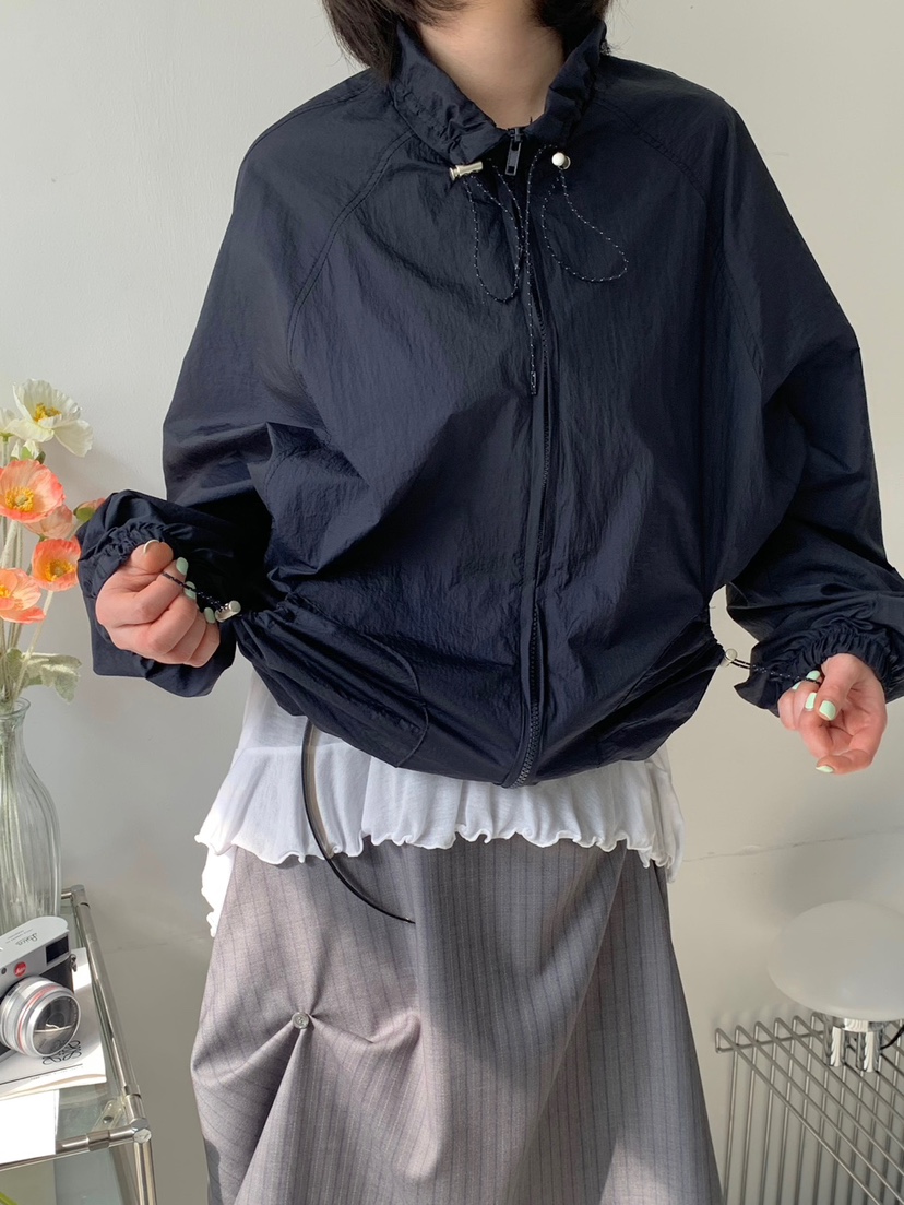 BEFORE SUNRISE韓國直郵㊣女裝新品休閑推薦人氣熱賣夾克透明BEFORE SUNRISE夾克