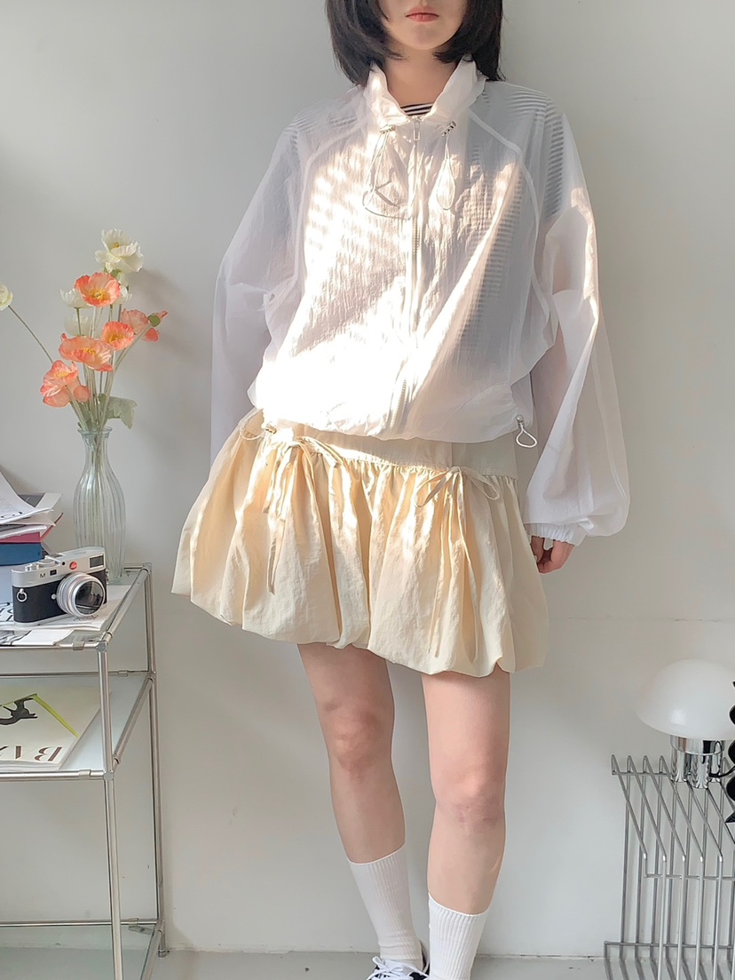 BEFORE SUNRISE韓國直郵㊣女裝新品休閑推薦人氣熱賣夾克透明BEFORE SUNRISE夾克
