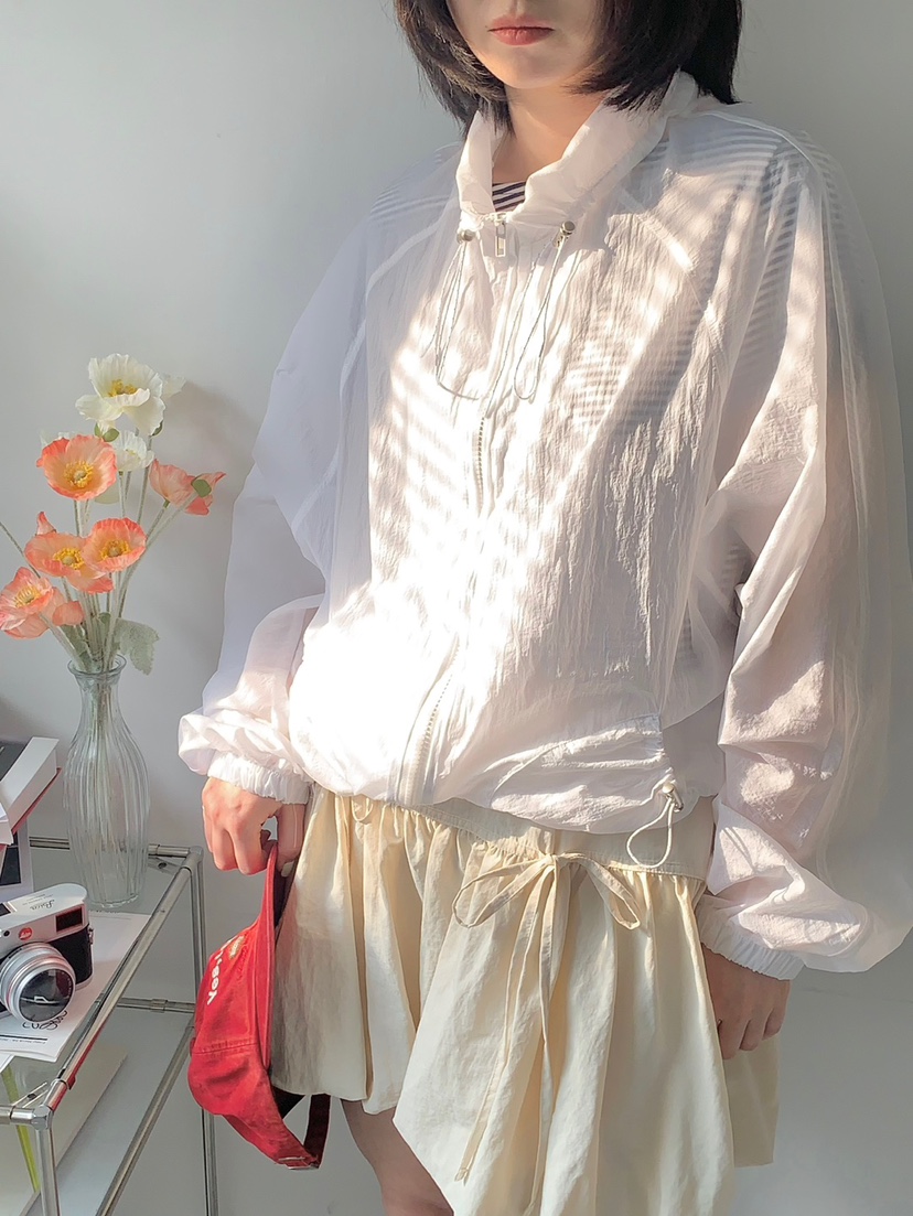 BEFORE SUNRISE韓國直郵㊣女裝新品休閑推薦人氣熱賣夾克透明BEFORE SUNRISE夾克