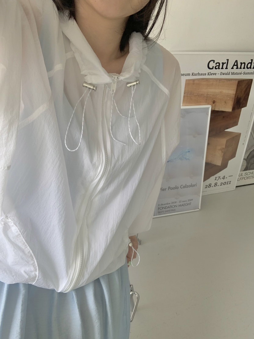 BEFORE SUNRISE韓國直郵㊣女裝新品休閑推薦人氣熱賣夾克透明BEFORE SUNRISE夾克