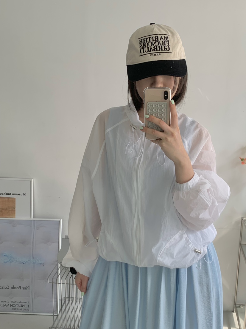 BEFORE SUNRISE韓國直郵㊣女裝新品休閑推薦人氣熱賣夾克透明BEFORE SUNRISE夾克