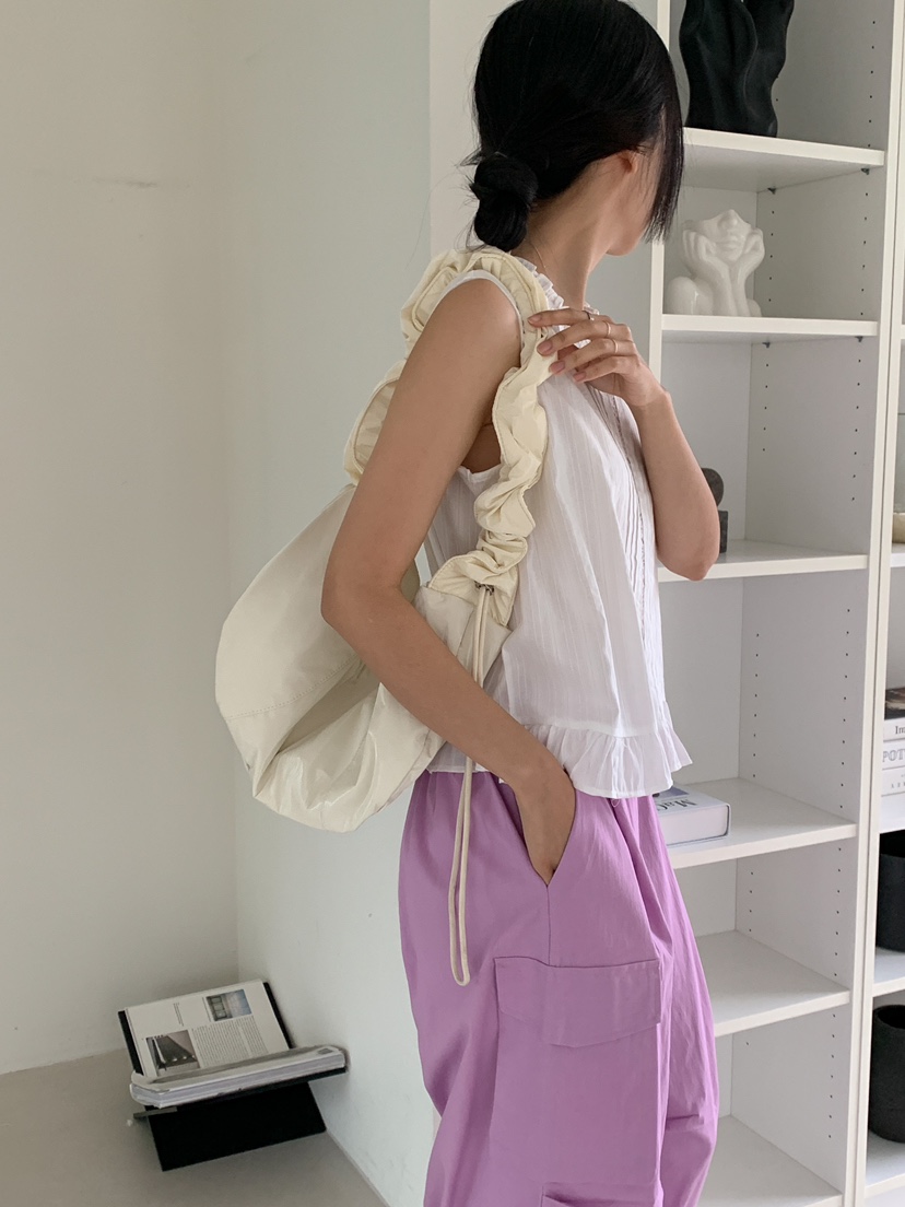 MILLIMETER韓國直郵㊣東大門實拍女裝新款25春夏休閑吊帶背心MILLIMETER吊帶/背心
