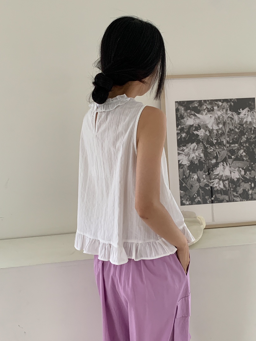 MILLIMETER韓國直郵㊣東大門實拍女裝新款25春夏休閑吊帶背心MILLIMETER吊帶/背心