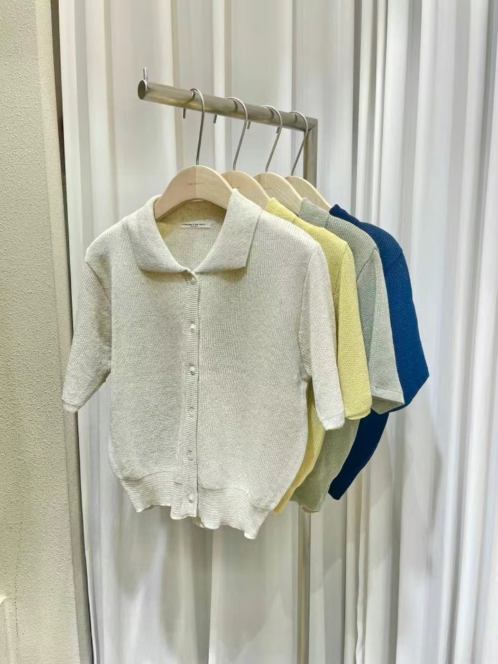 IRVING PLACE韓國直郵㊣東大門實拍女裝新品時尚針織衫開衫ONEBYONE針織衫圖色4左四色