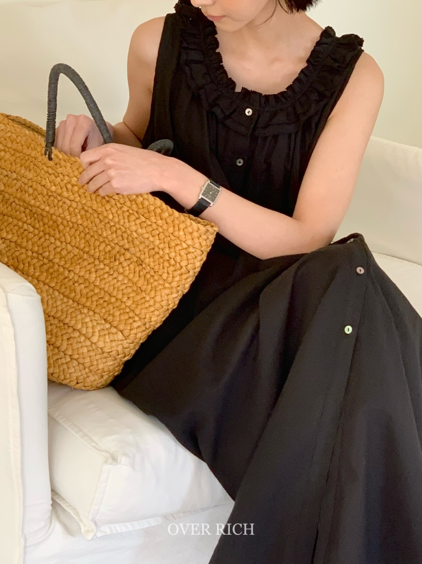 OVER RICH直郵韓國代購㊣女裝新品推薦休閑25春夏熱賣連衣裙OVER RICH連衣裙