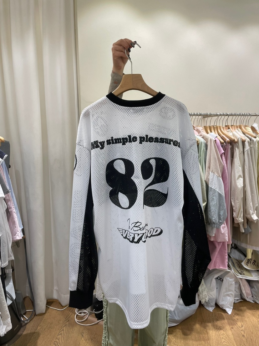 AUVERFIT韓國直郵㊣女裝新款時尚休閑25春夏人氣熱賣長袖T恤AUVERFIT長袖T恤