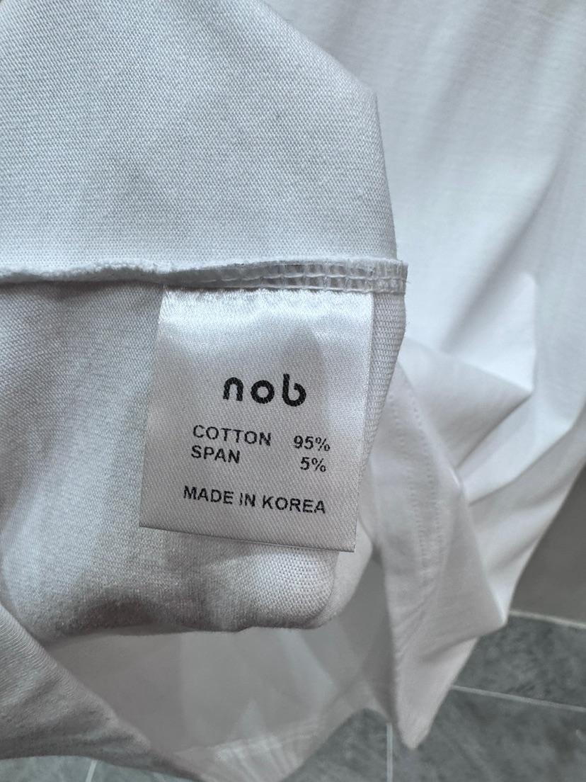 NOB韓國直郵㊣東大門實拍女裝新款25春夏推薦人氣時尚休閑T恤NOBT恤