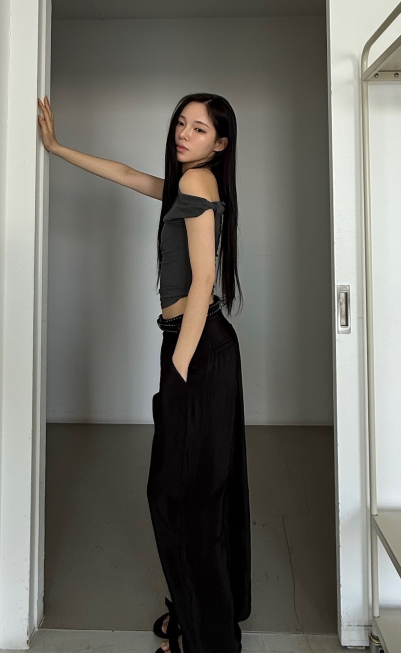 BETWEEN US韓國直郵㊣東大門實拍女裝新款熱賣休閑吊帶背心JICJO:SEOUL吊帶/背心