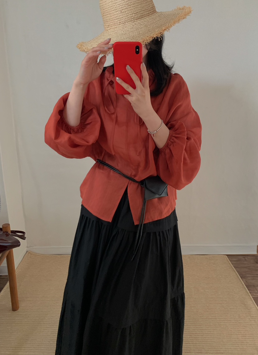 TWENTY FOUR SEVEN24-7韓國直郵㊣女裝新品熱賣襯衫蕾絲衫TEWNTY FOUR SEVEN24-7襯衫/蕾絲衫