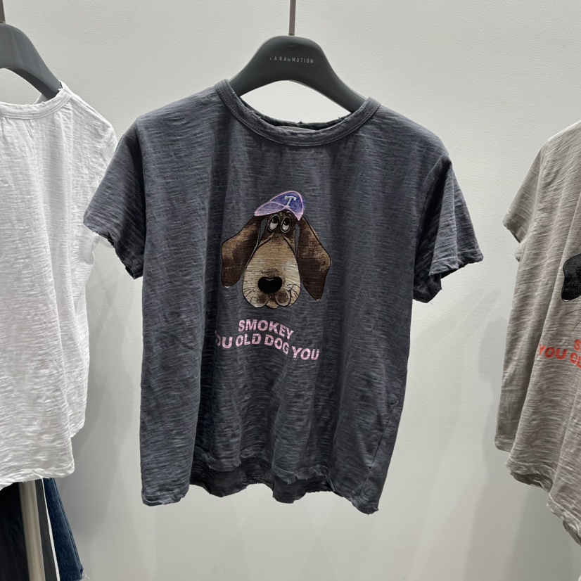 TARABY MOTION韓國直郵㊣東大門實拍女裝新品休閑熱賣25春夏T恤TARABY MOTIONT恤圖色2