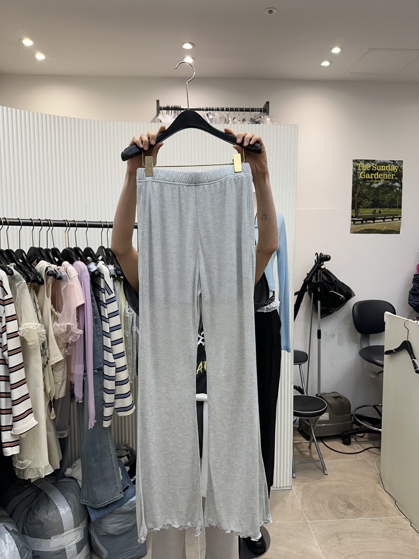 BETWEEN US直郵韓國代購㊣女裝新品熱賣時尚推薦25春夏休閑褲JICJO:SEOUL休閑褲圖色2