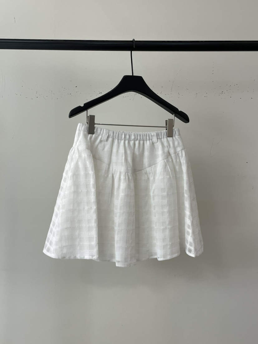 OBJET直郵韓國代購㊣女裝新品25春夏人氣推薦休閑時尚熱賣短裙love us u/OBJET短裙