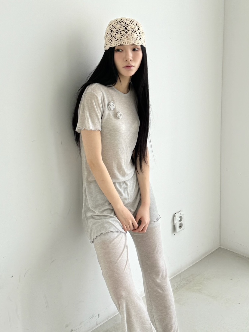 BETWEEN US韓國直郵㊣東大門實拍女裝新品人氣25春夏休閑T恤JICJO:SEOULT恤