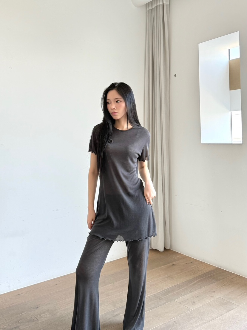 BETWEEN US韓國直郵㊣東大門實拍女裝新品人氣25春夏休閑T恤JICJO:SEOULT恤