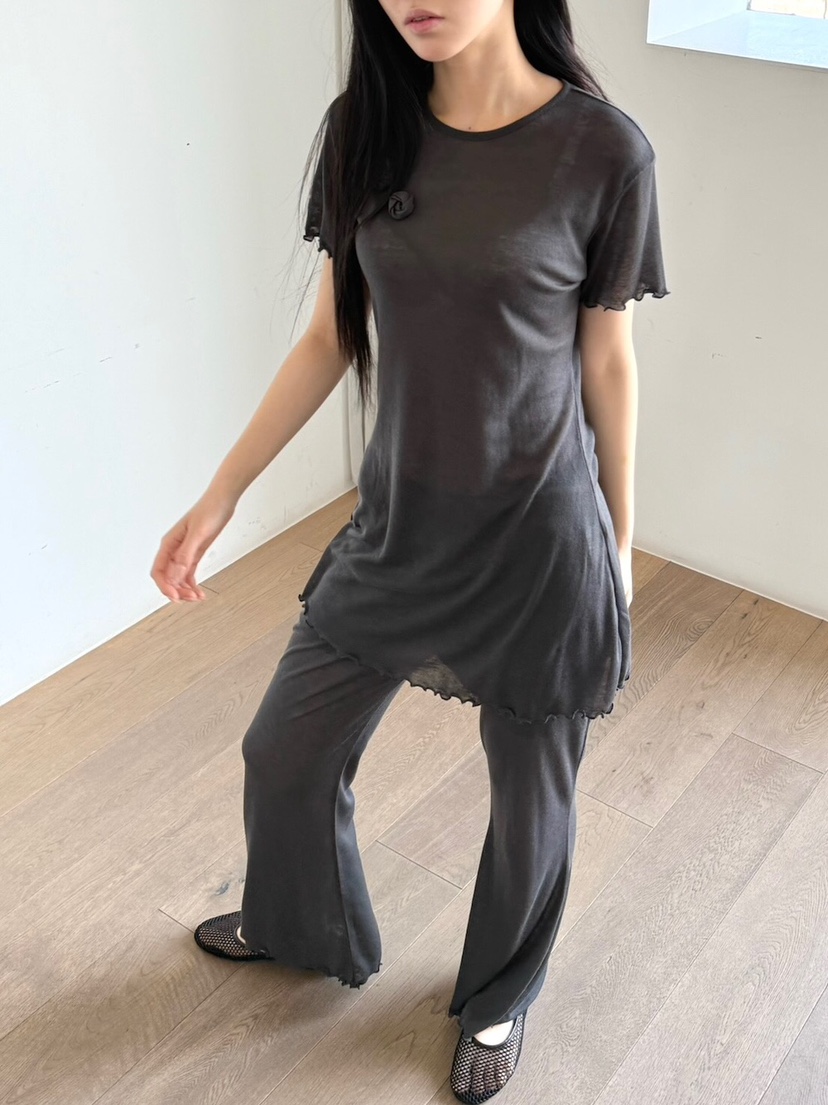 BETWEEN US韓國直郵㊣東大門實拍女裝新品人氣25春夏休閑T恤JICJO:SEOULT恤