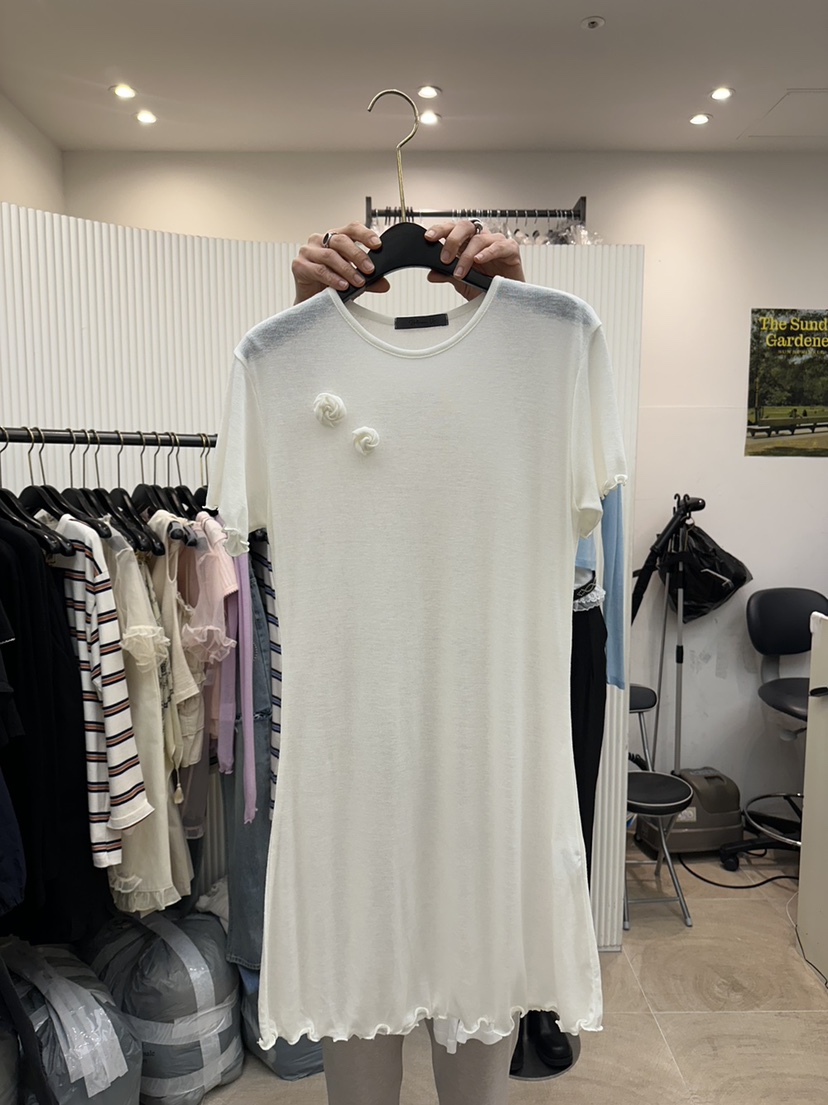 BETWEEN US韓國直郵㊣東大門實拍女裝新品人氣25春夏休閑T恤JICJO:SEOULT恤圖色1