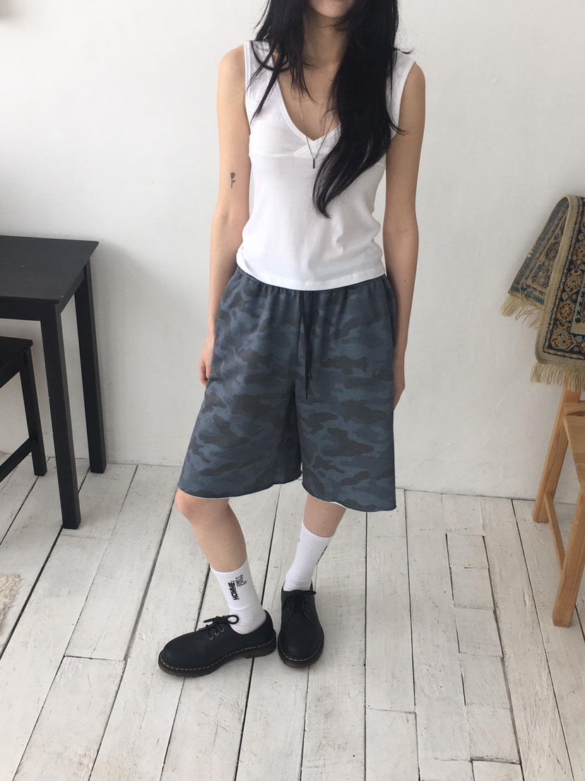 ORDINARYA韓國直郵㊣東大門實拍女裝新品推薦人氣休閑熱賣短褲ROESMMOSS短褲