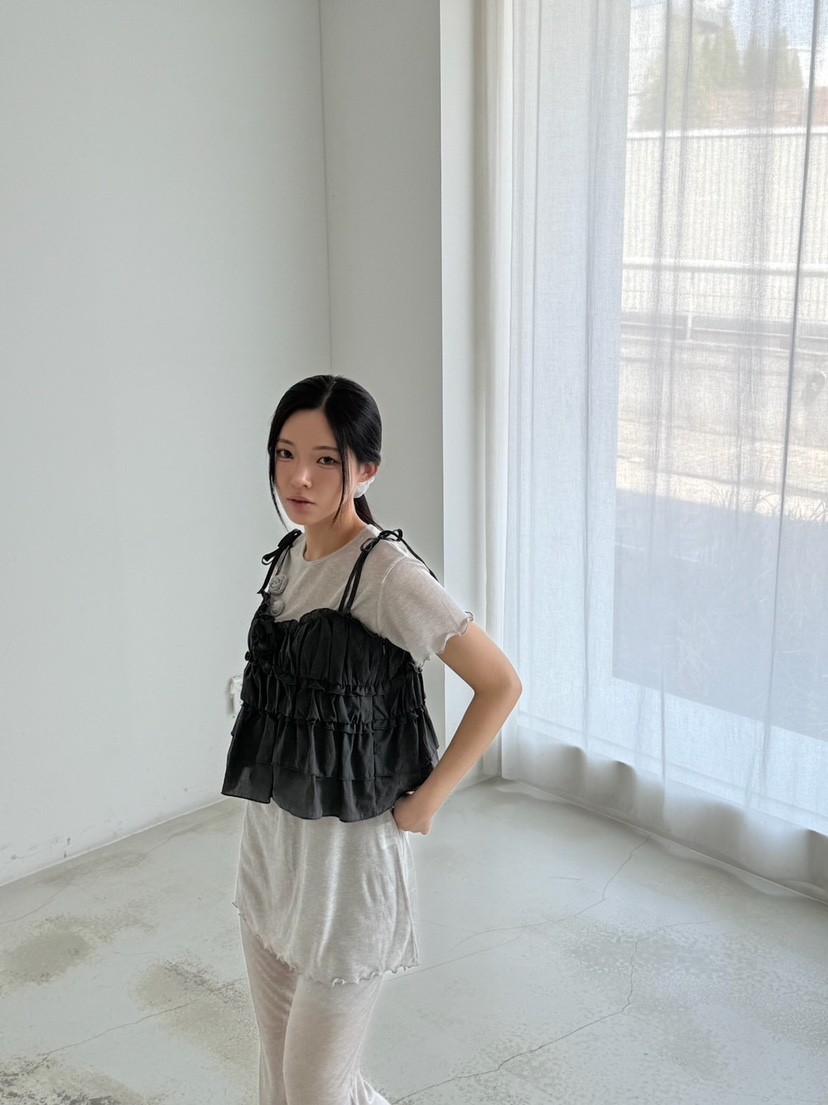 BETWEEN US韓國直郵㊣女裝新品時尚熱賣25春夏推薦吊帶背心JICJO:SEOUL吊帶/背心