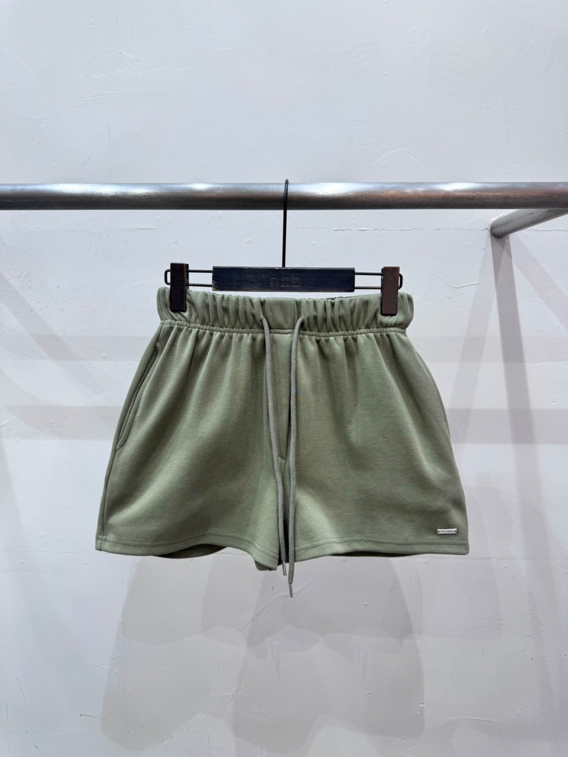 NOB直郵韓國代購㊣女裝新款推薦熱賣休閑時尚人氣25春夏短褲AMOEBA短褲圖色2