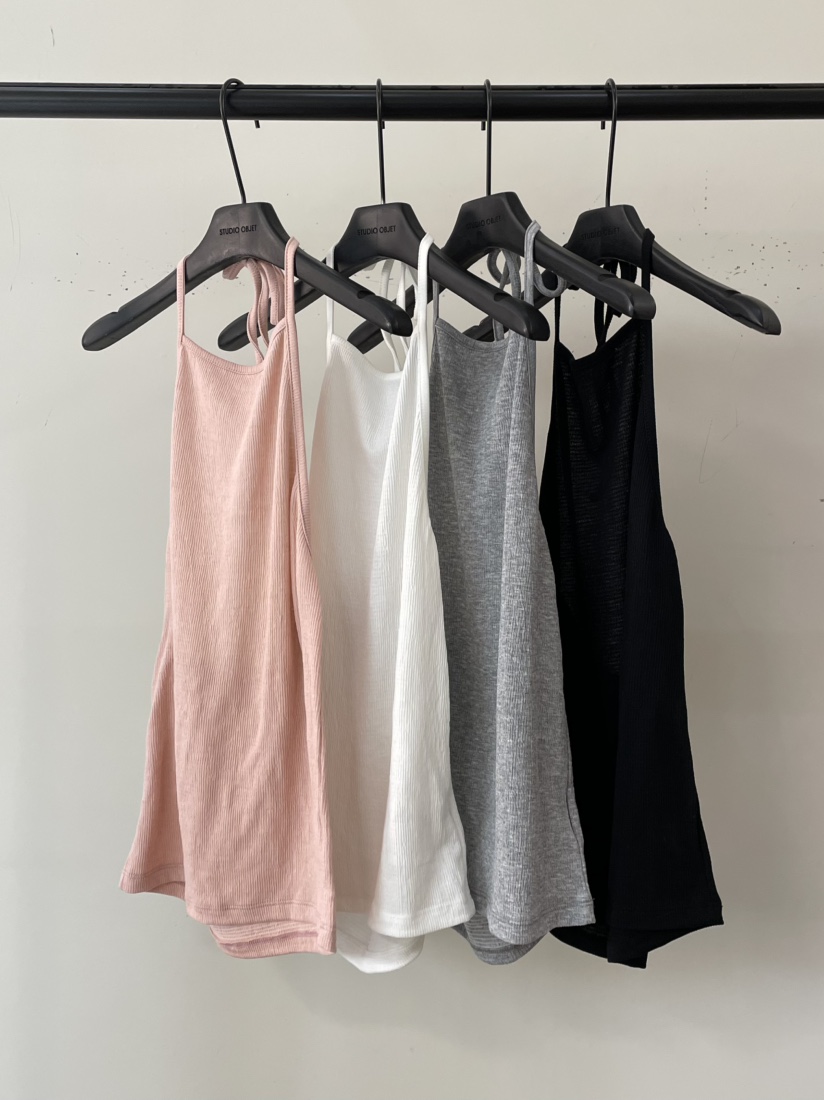 OBJET韓國㊣直郵東大門代購女裝新品25春夏時尚推薦吊帶背心love us u/OBJET吊帶/背心