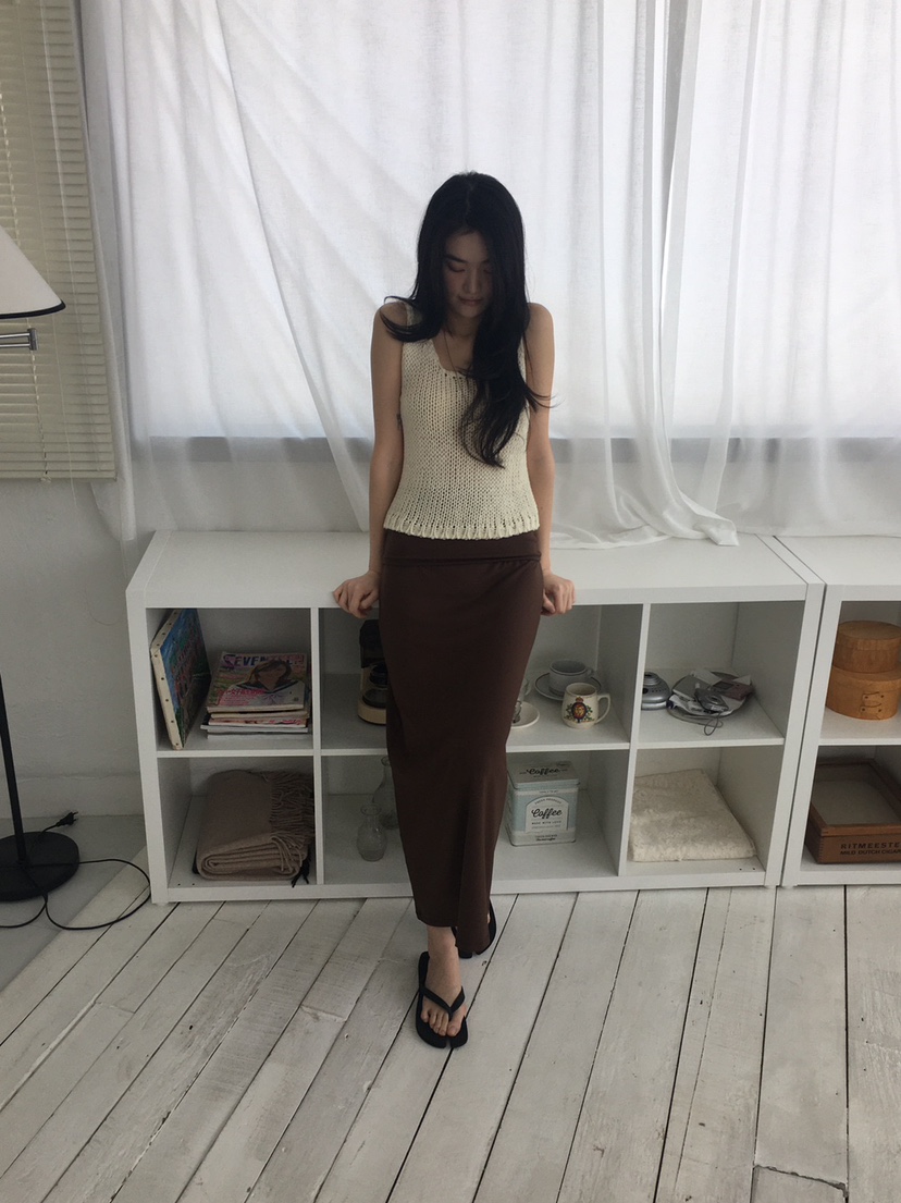 ORDINARYA直郵韓國代購㊣女裝新款熱賣25春夏休閑時尚推薦長裙ORDINARYA長裙