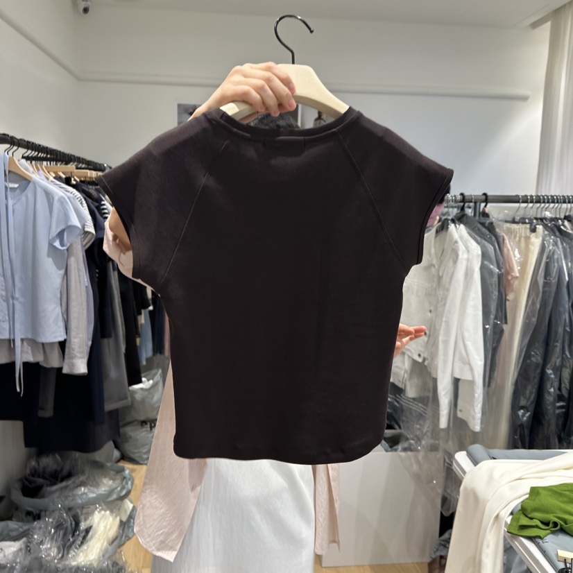 aube nunt韓國㊣直郵東大門代購女裝新品25春夏人氣推薦T恤aube nuntT恤