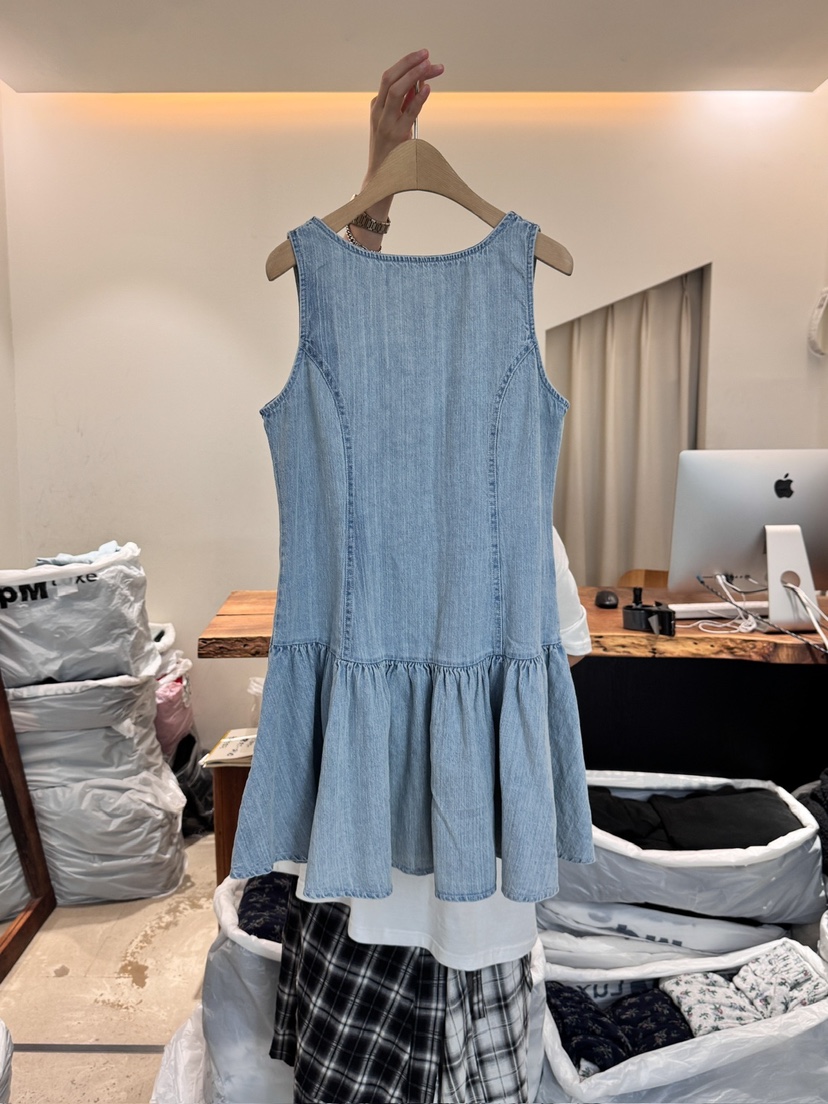 FRIC直郵韓國代購㊣女裝新品人氣時尚熱賣休閑25春夏連衣裙FRIC連衣裙