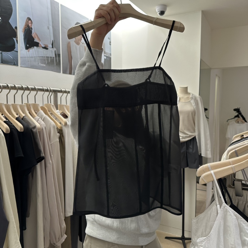 HAUTTE-P韓國直郵㊣女裝新品25春夏熱賣人氣推薦休閑吊帶背心HAUTTE吊帶/背心圖色2