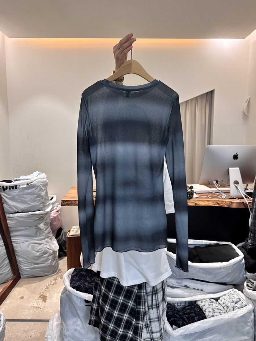 FRIC韓國直郵㊣女裝新款人氣25春夏推薦時尚休閑熱賣長袖T恤FRIC長袖T恤