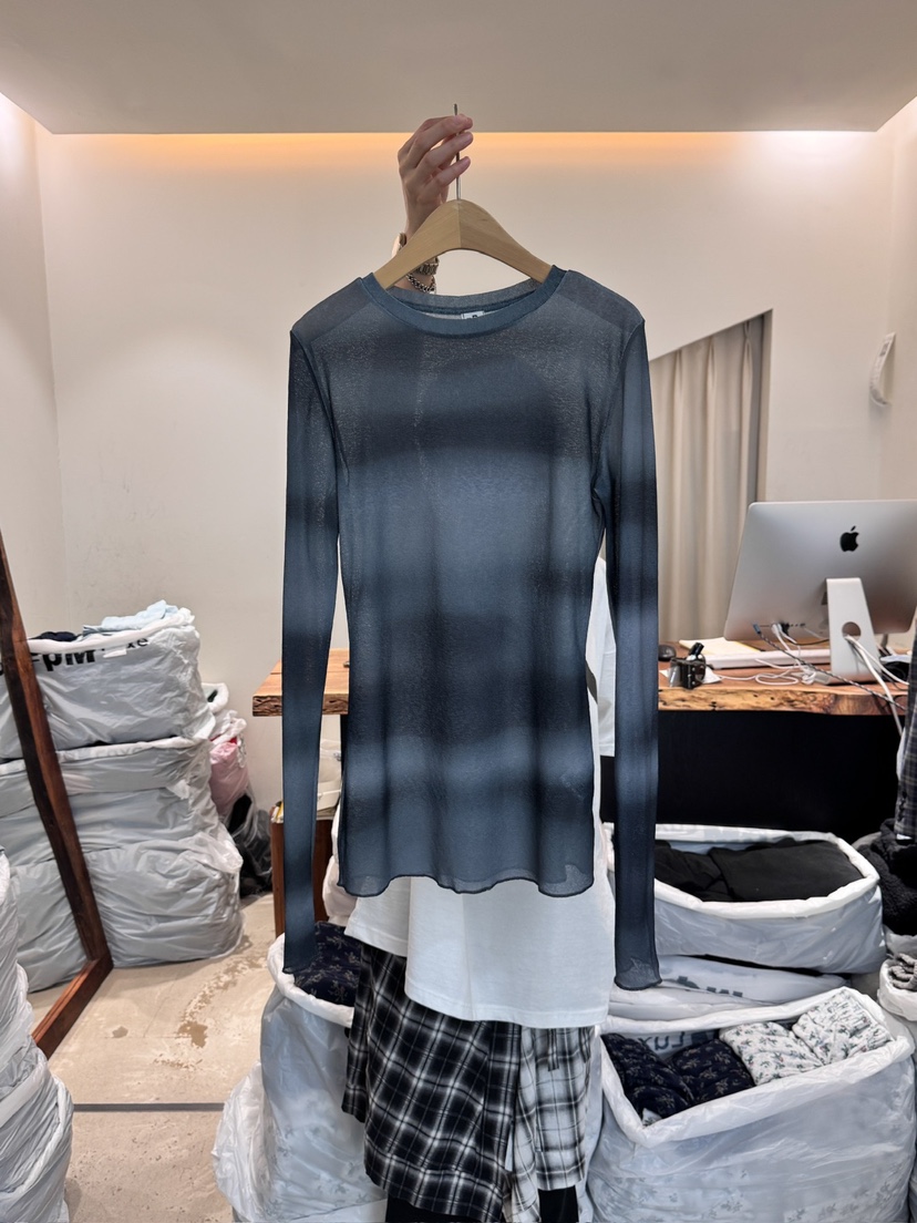 FRIC韓國直郵㊣女裝新款人氣25春夏推薦時尚休閑熱賣長袖T恤FRIC長袖T恤