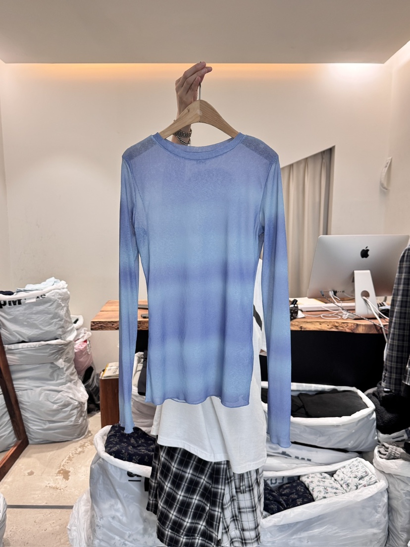 FRIC韓國直郵㊣女裝新款人氣25春夏推薦時尚休閑熱賣長袖T恤FRIC長袖T恤圖色2
