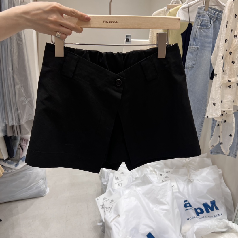 FRE韓國直郵㊣東大門實拍女裝新品休閑25春夏時尚人氣推薦裙褲FRE裙褲圖色3