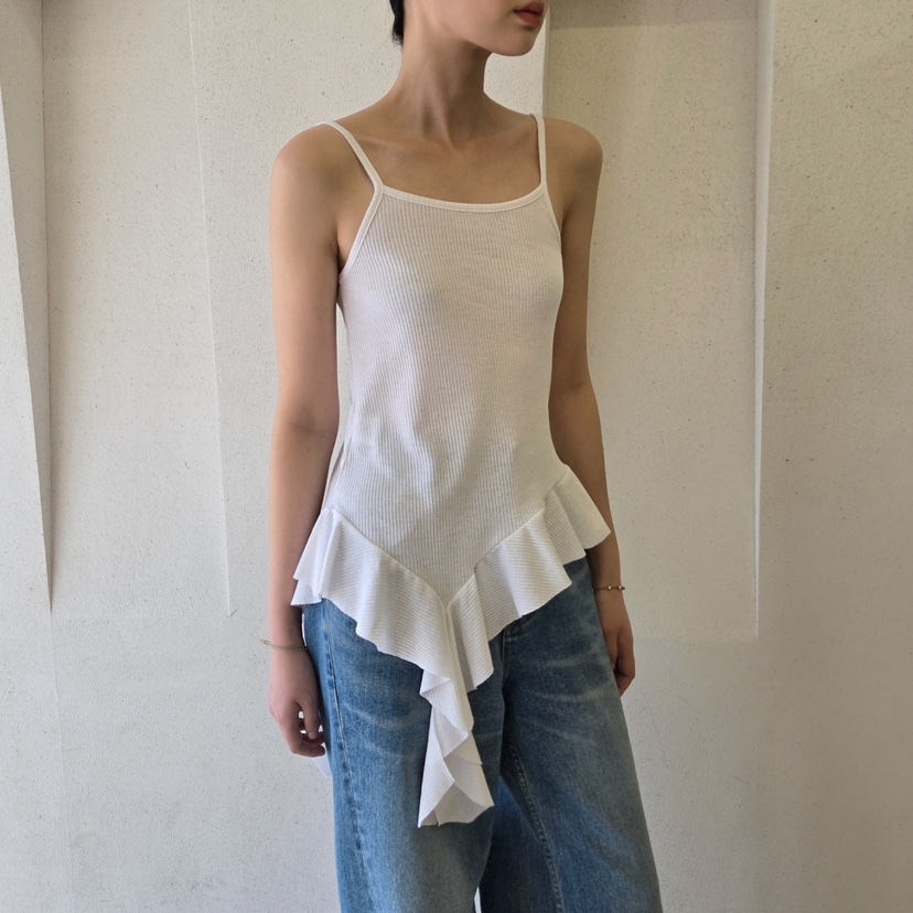 LA BLOOM直郵韓國代購㊣女裝新款人氣熱賣25春夏時尚吊帶背心La Bloom吊帶/背心