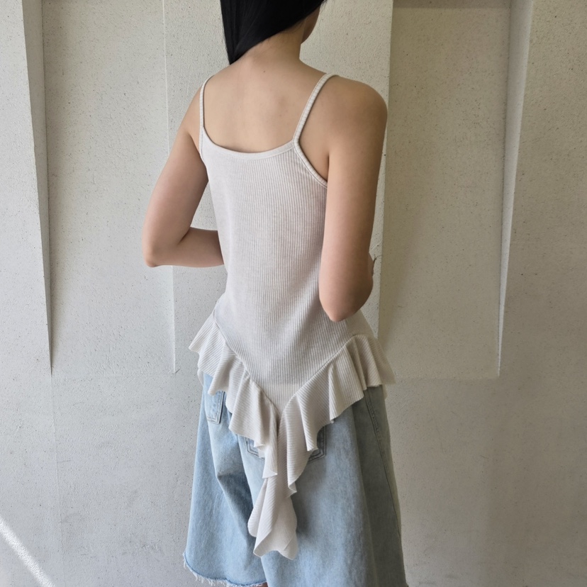LA BLOOM直郵韓國代購㊣女裝新款人氣熱賣25春夏時尚吊帶背心La Bloom吊帶/背心