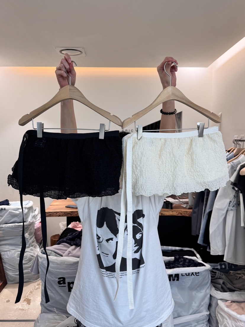 FRIC韓國㊣直郵東大門代購女裝新品時尚推薦人氣休閑25春夏短裙FRIC短裙