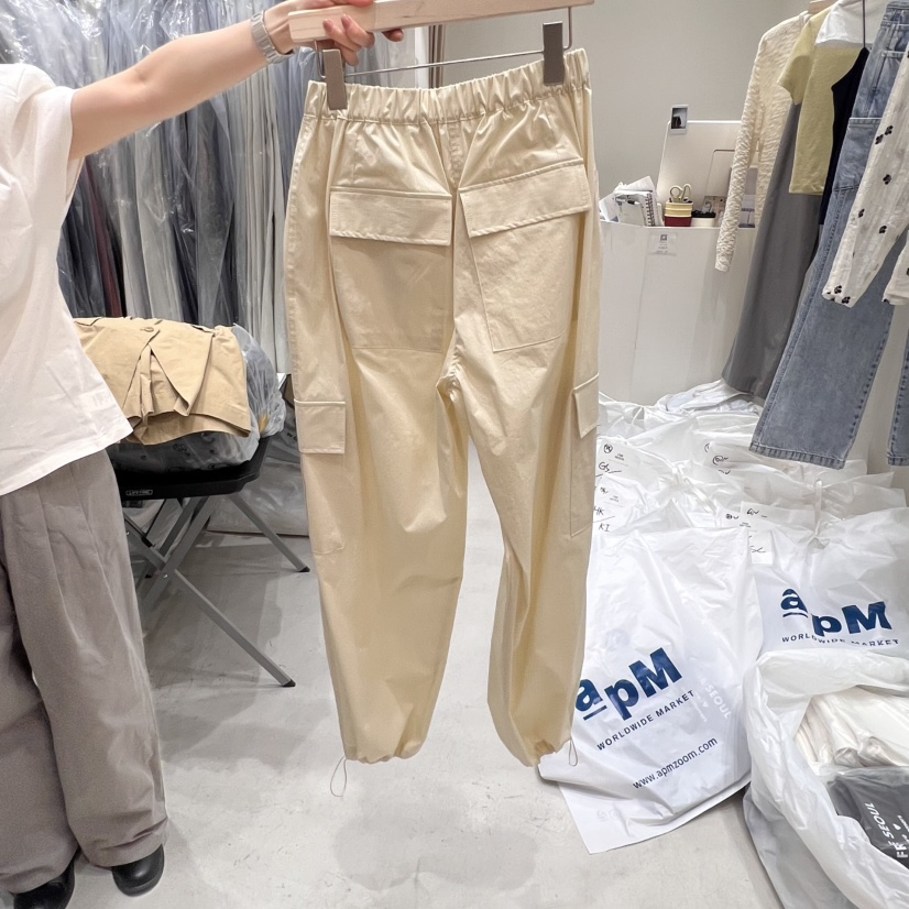 FRE直郵韓國代購㊣女裝新款休閑推薦時尚人氣熱賣25春夏休閑褲FRE休閑褲