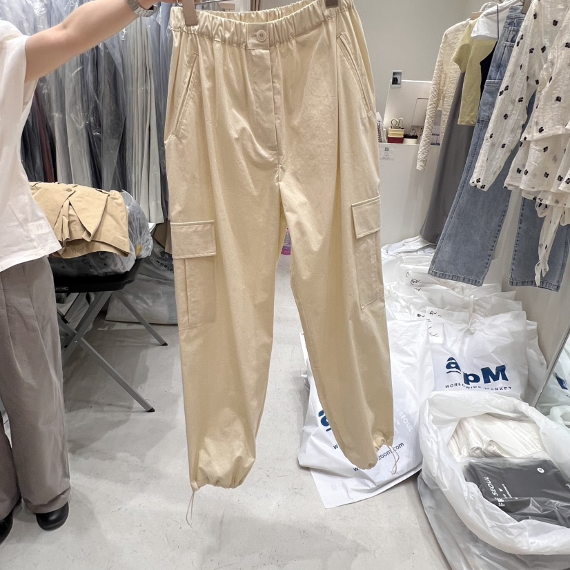 FRE直郵韓國代購㊣女裝新款休閑推薦時尚人氣熱賣25春夏休閑褲FRE休閑褲圖色2